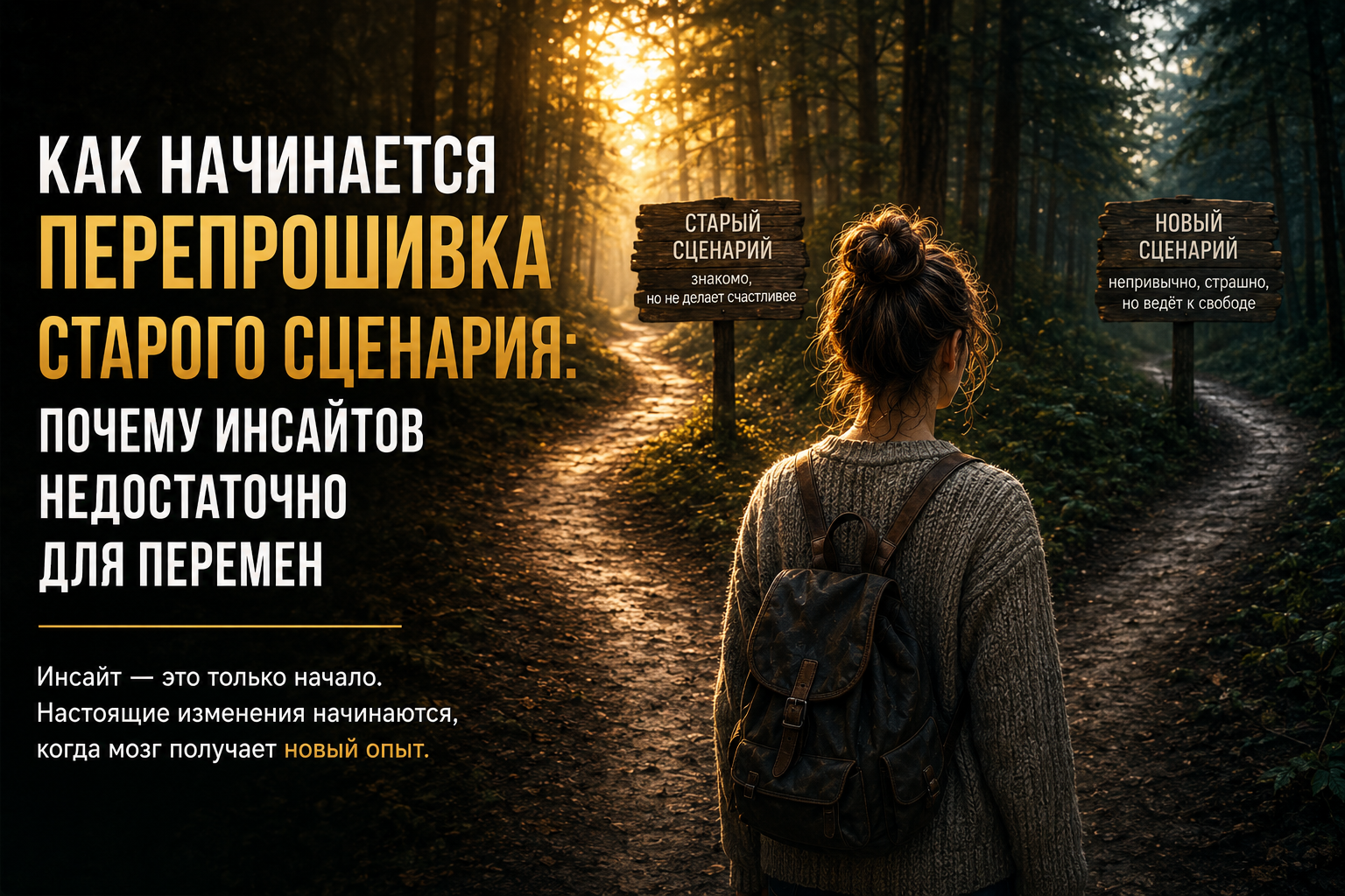 Почему инсайты не меняют жизнь